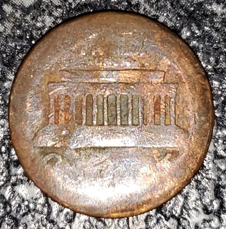 1970-D-Lincoln-With-Light-Stamping-On-Reverse